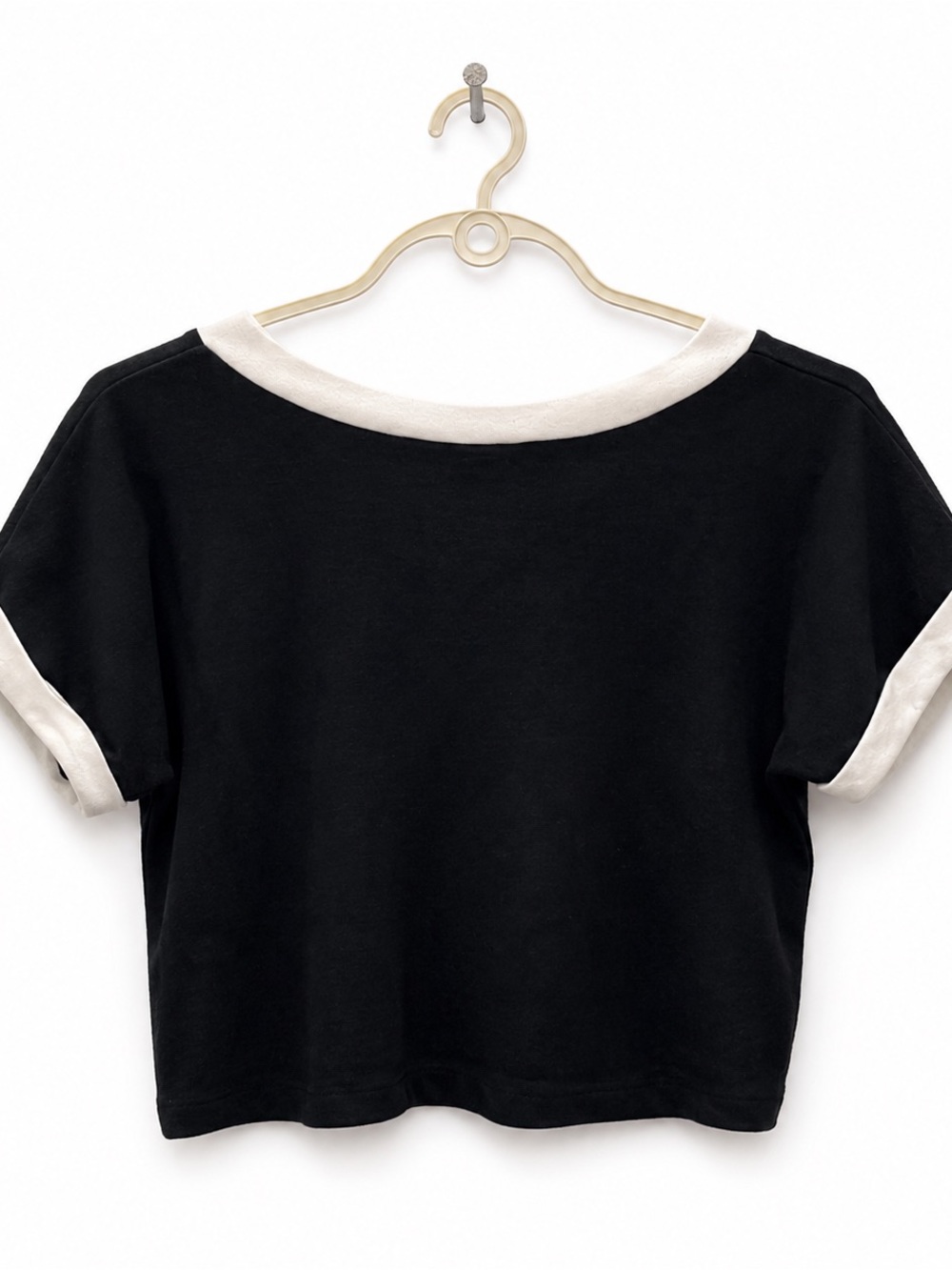 Vintage 80s Cropped T-Shirt from Simpson Sears